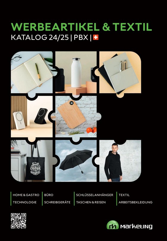 RH Werbeartikel Textil Katalog PBX